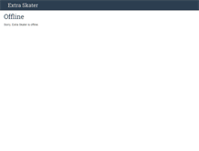 Tablet Screenshot of extraskater.com